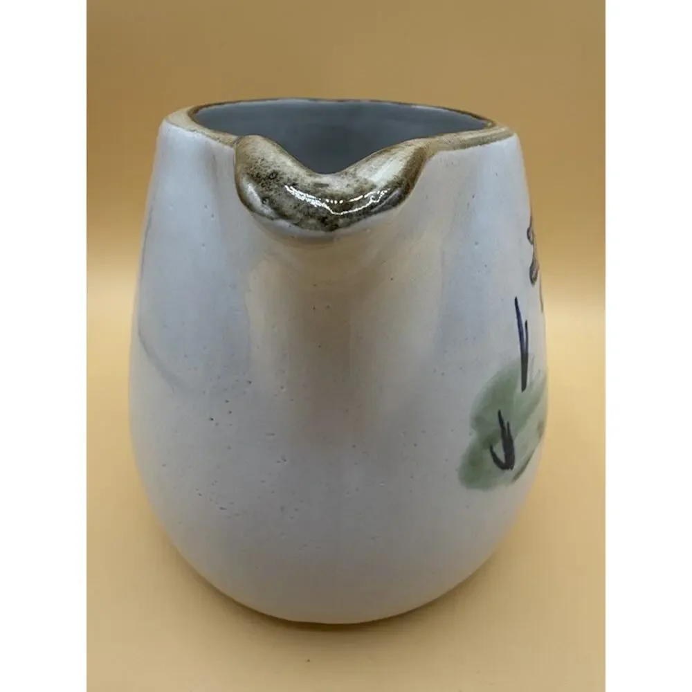 Louisville Stoneware Pig & Piglets Creamer Pitcher Kentucky Pottery Farmhouse